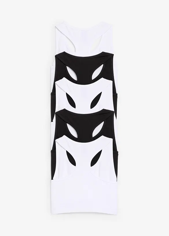 Lot de 5 brassières avec coton doux, bonprix