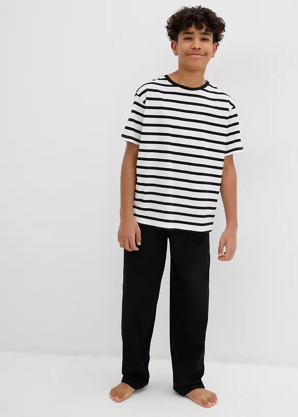 2 pyjamas coton (ens. 4 pces), bonprix