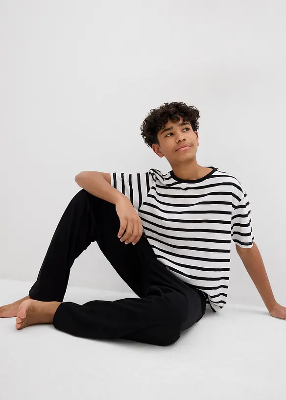 2 pyjamas coton (ens. 4 pces), bonprix