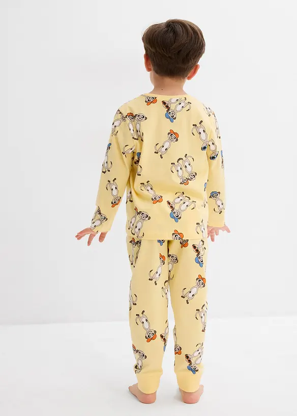 Lot de 2 pyjamas 100% coton (ens. 4 pces), bonprix