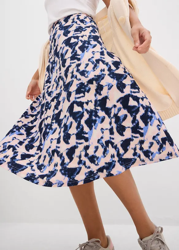 Jupe midi évasée, bonprix