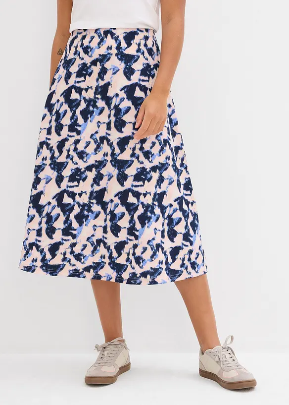 Jupe midi évasée, bonprix