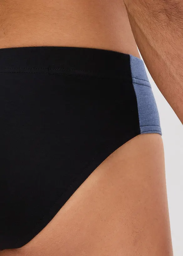 Lot de 5 slips coton, bonprix