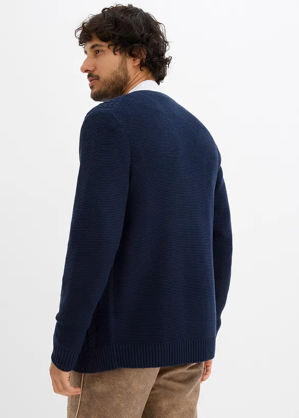 Gilet en maille bavarois, bonprix