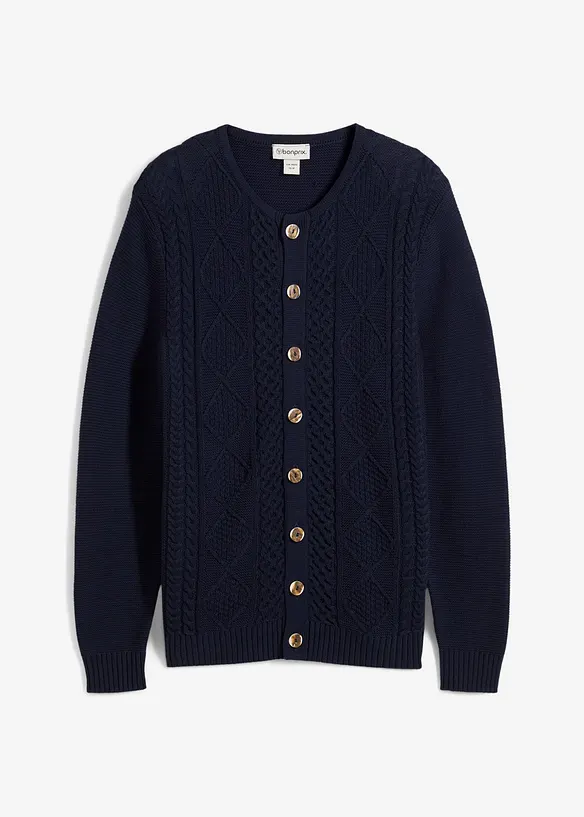 Gilet en maille bavarois, bonprix