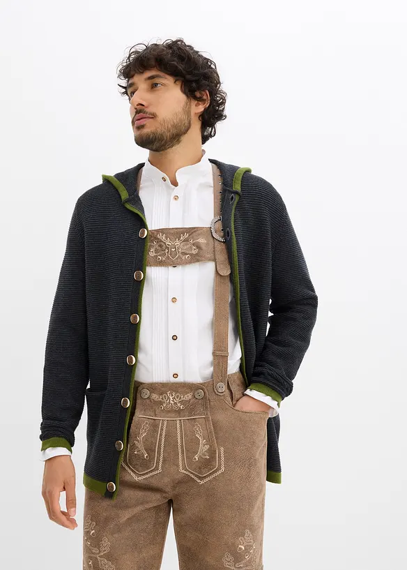 Gilet en maille bavarois, bonprix