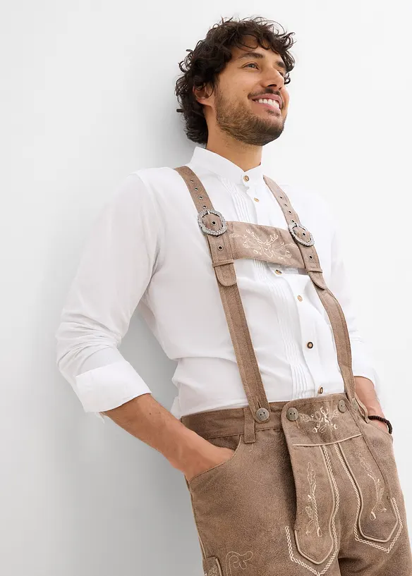 Chemise bavaroise 100% coton, bonprix