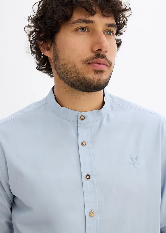 Chemise bavaroise avec manches retroussables, bonprix