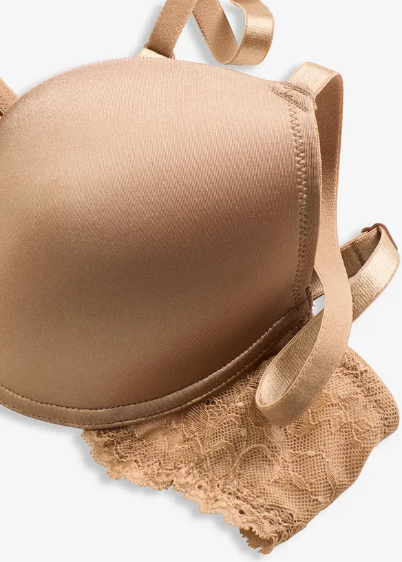 Soutien-gorge à coques et effet brillant, bonprix