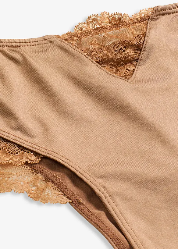 Slip brésilien satiné, bonprix