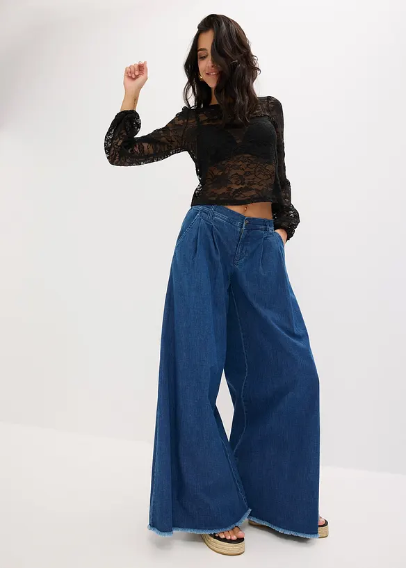 T-shirt en dentelle, bonprix