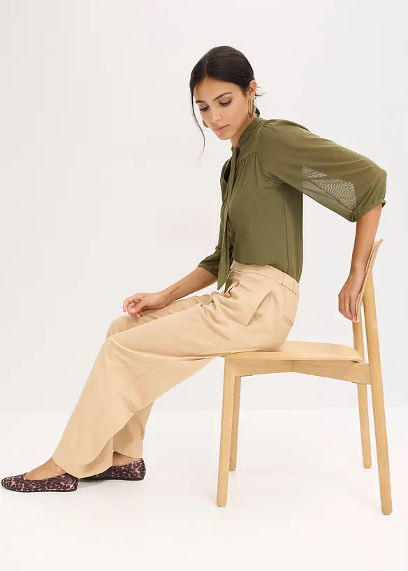 Blouse en mesh, bonprix