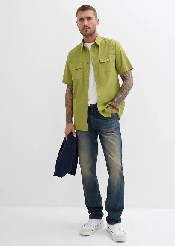 Jean droit extensible, Regular, bonprix