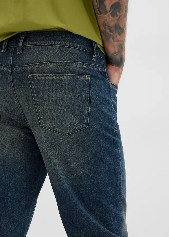 Jean droit extensible, Regular, bonprix