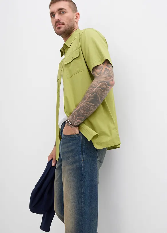 Jean droit extensible, Regular, bonprix