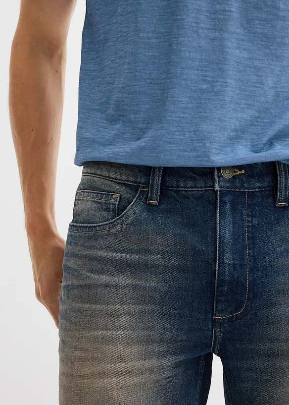 Jean droit extensible, regular, bonprix