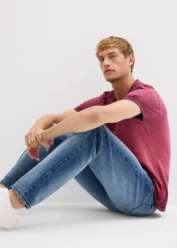 Jean droit extensible, regular, bonprix