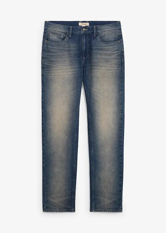 Jean droit extensible, regular, bonprix