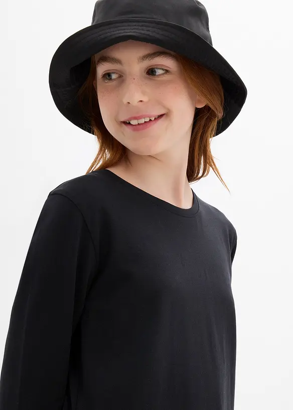 Lot de 2 robes en jersey coton extensible, bonprix