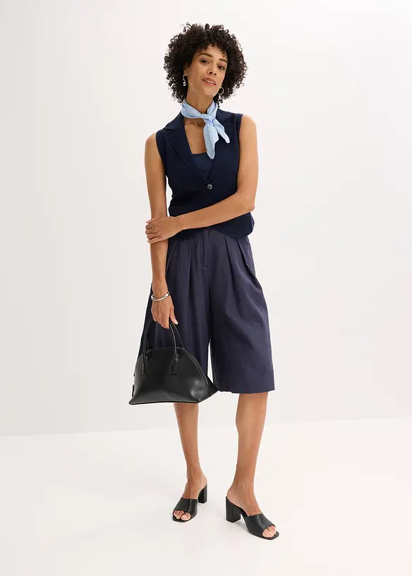 Bermuda à pinces, bonprix