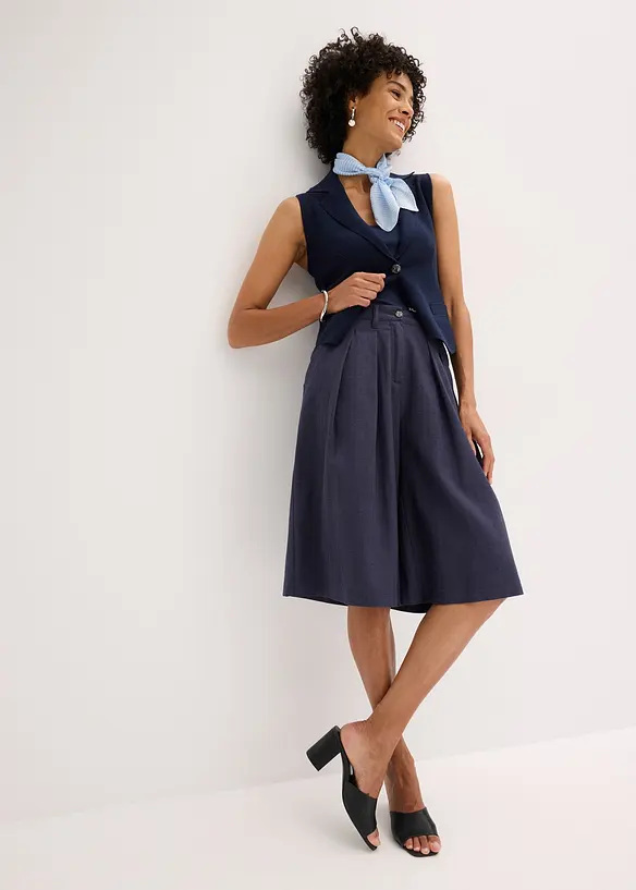 Bermuda à pinces, bonprix