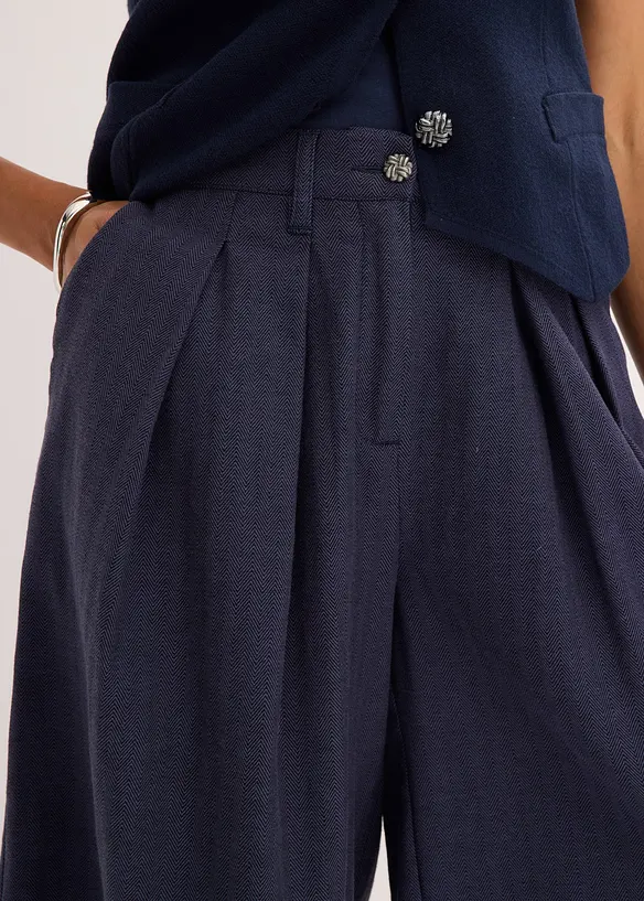 Bermuda à pinces, bonprix