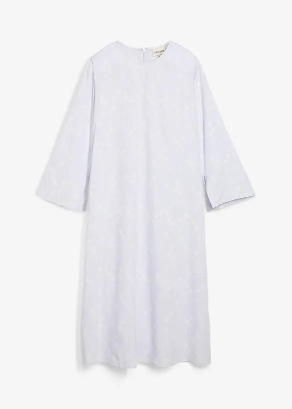 Robe midi florale 100% viscose, bonprix