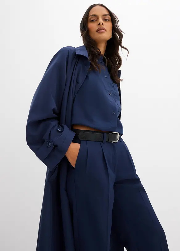 Pantalon à pinces fluide, bonprix