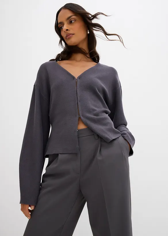 Pantalon à pinces fluide, bonprix