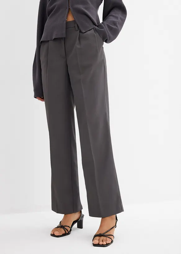 Pantalon à pinces fluide, bonprix