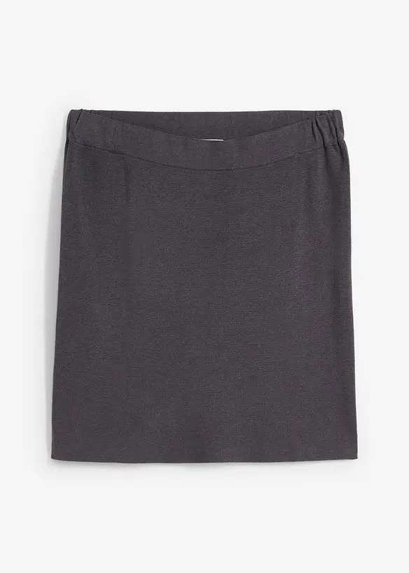 Jupe en maille de viscose mélangée, bonprix