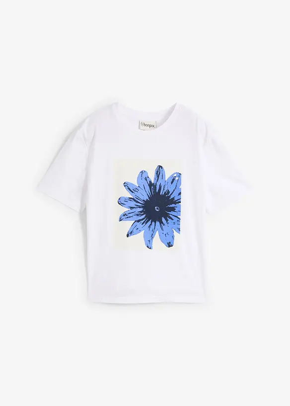T-shirt imprimé 100% coton, bonprix