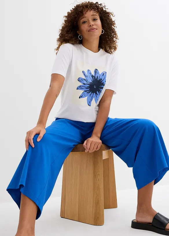 T-shirt imprimé 100% coton, bonprix