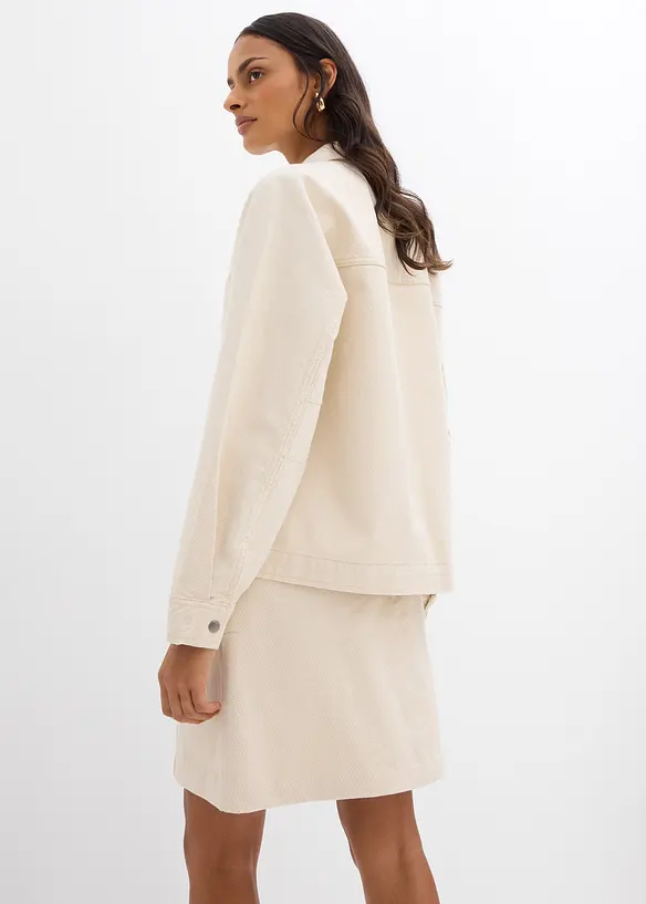 Veste en twill 100% coton, bonprix