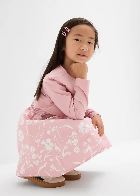 Robe et boléro 100% coton (ens. 2 pces), bonprix