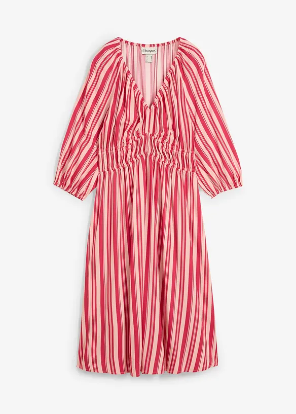 Robe midi en viscose douce, bonprix