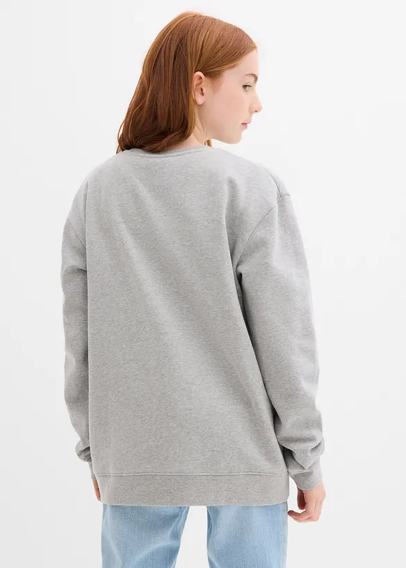 Sweat doux en coton mélangé, bonprix