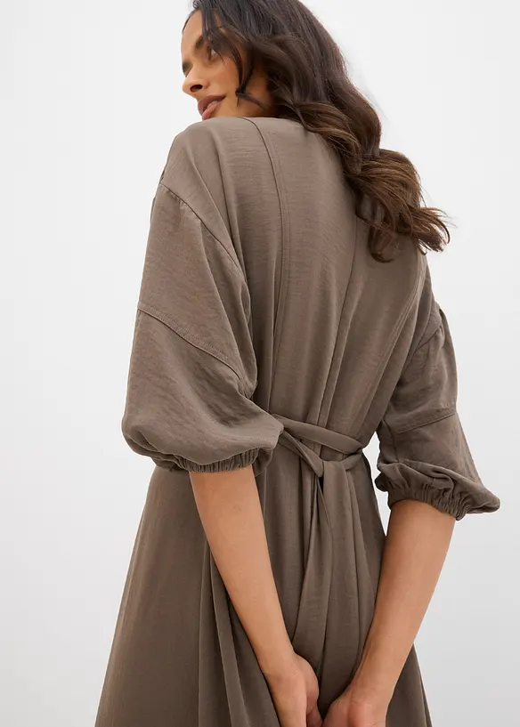 Robe en crépon, bonprix