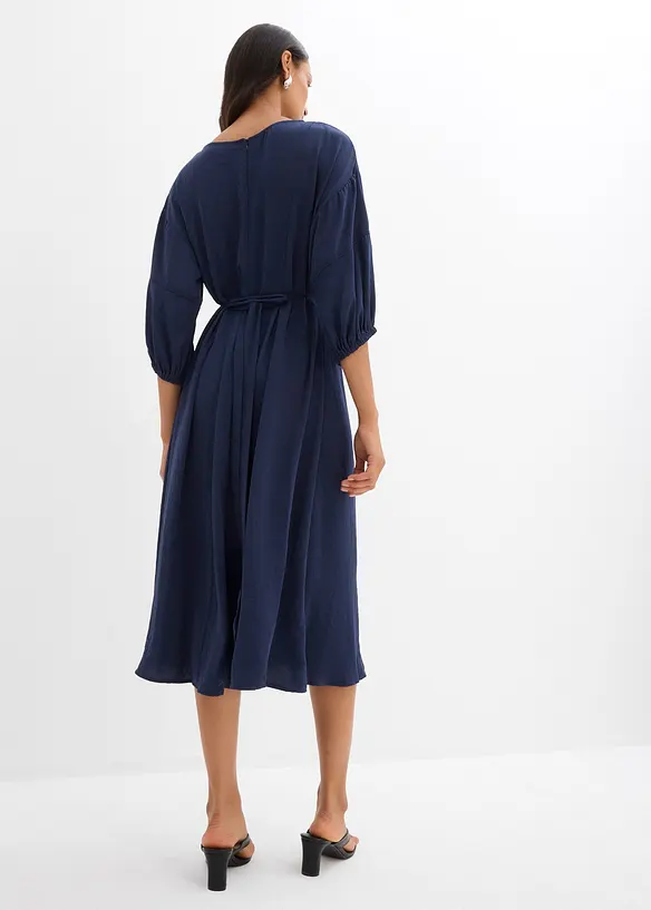 Robe en crépon, bonprix