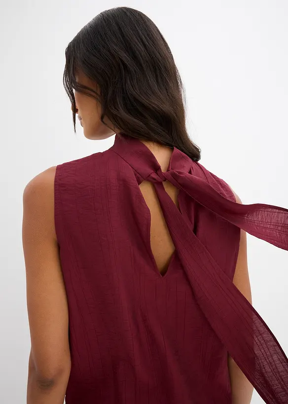 Top long et texturé en viscose mélangée, bonprix