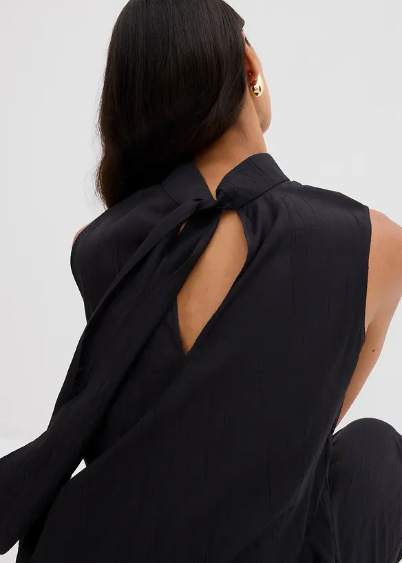 Top long et texturé en viscose mélangée, bonprix