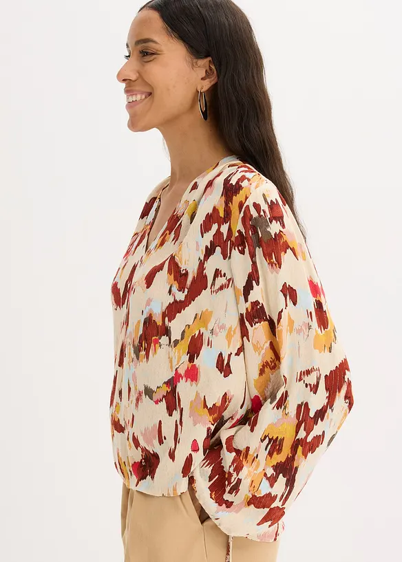 Blouse avec fil métallisé, bonprix