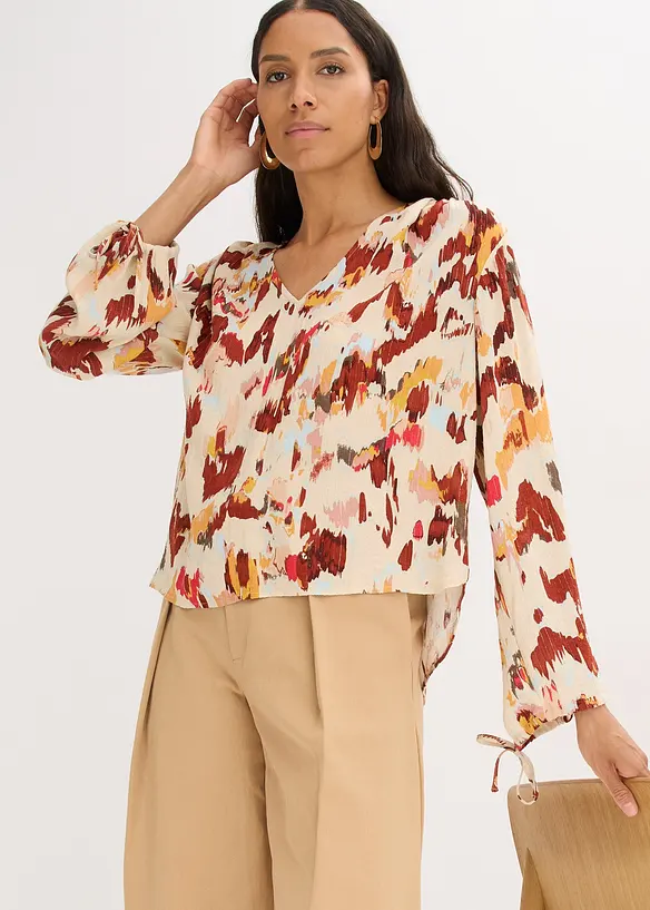 Blouse avec fil métallisé, bonprix