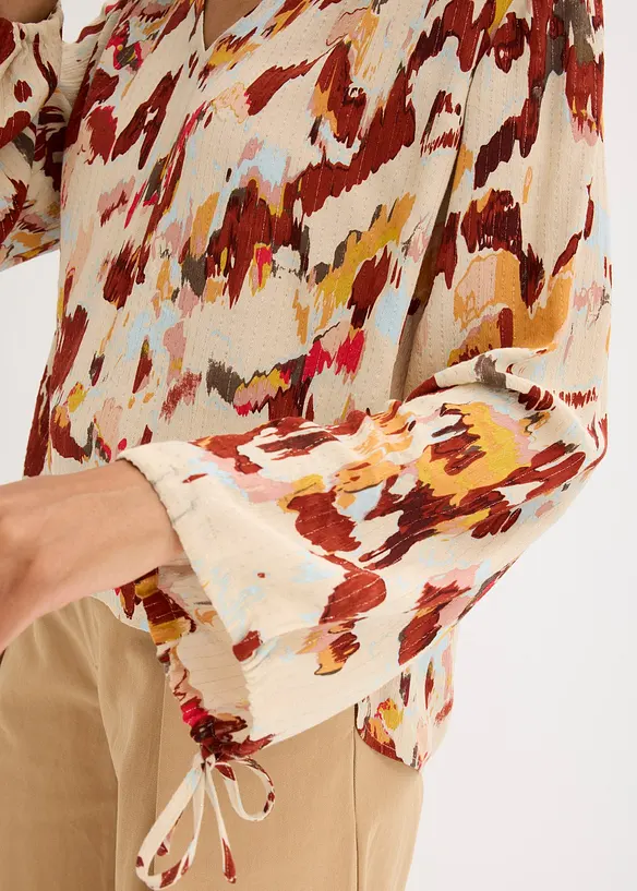 Blouse avec fil métallisé, bonprix