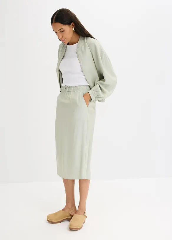 Blouson en satin brillant, bonprix