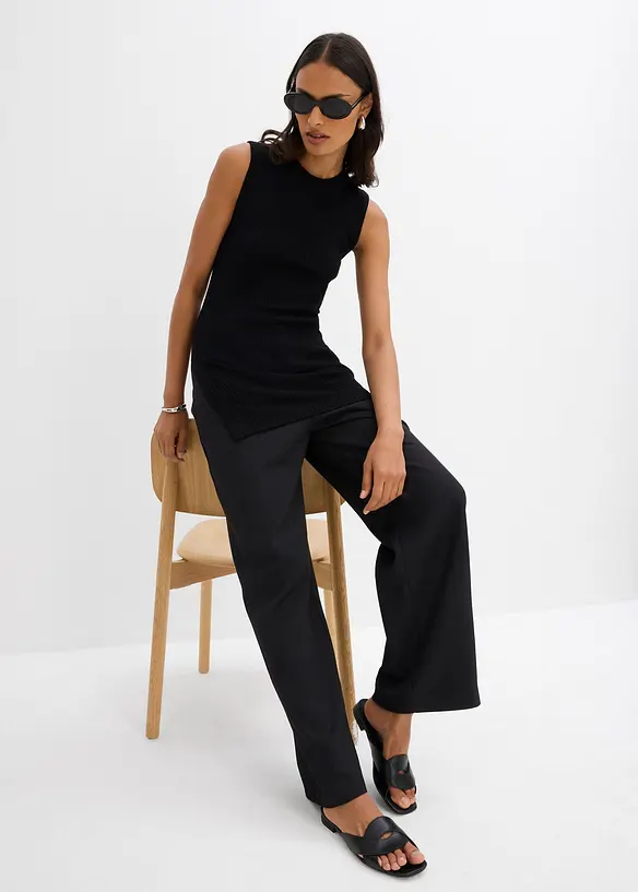 Top en maille de viscose mélangée, bonprix