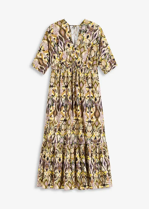 Robe midi en viscose fluide, bonprix