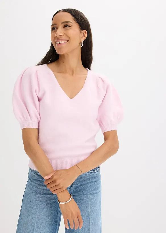 Pull à manches courtes, bonprix