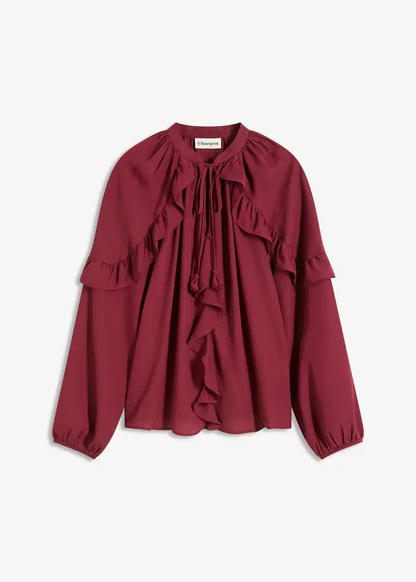 Blouse à volants, bonprix