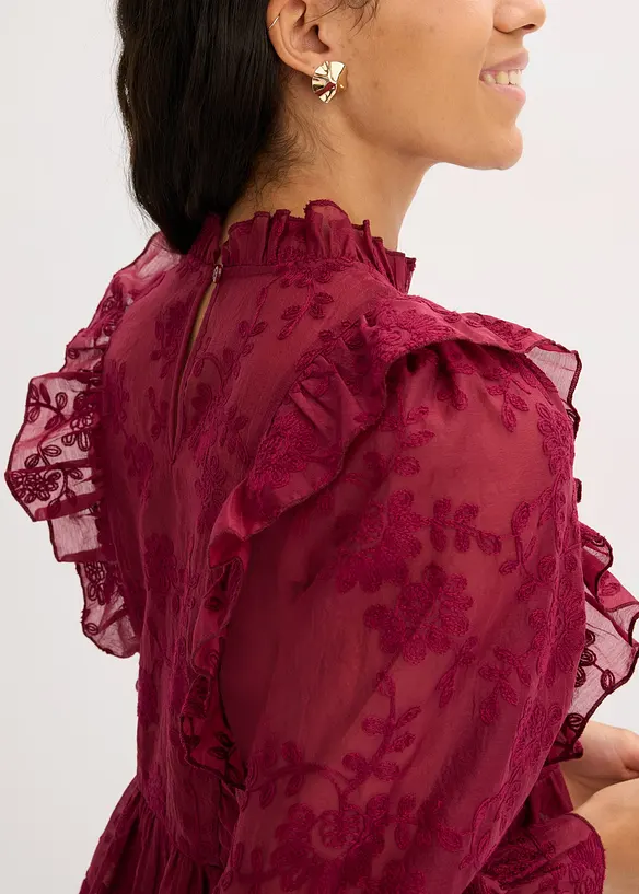 Blouse brod&eacute;e, bonprix